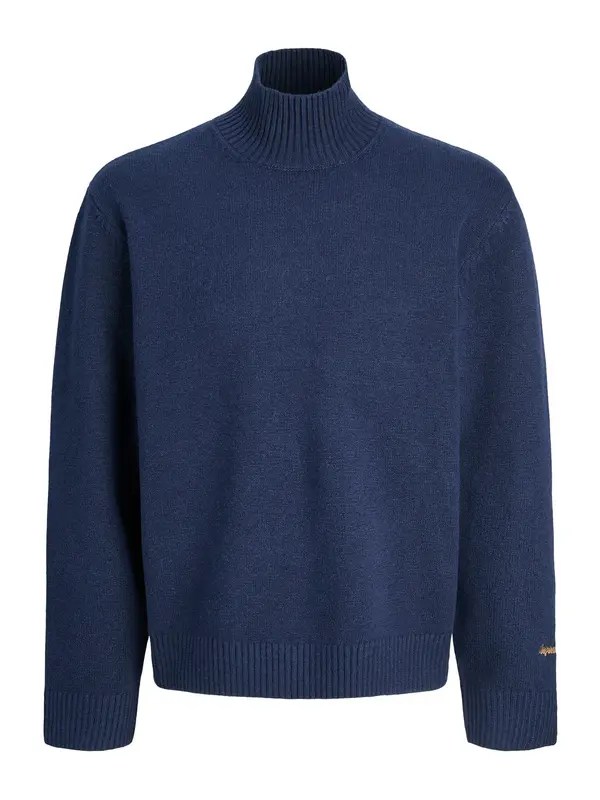 JACK & JONES JACK & JONES Pulover 'JORNORREBRO'  morsko plava
