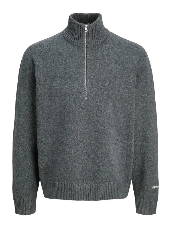 JACK & JONES JACK & JONES Pulover 'JORNorrebro'  tamo siva