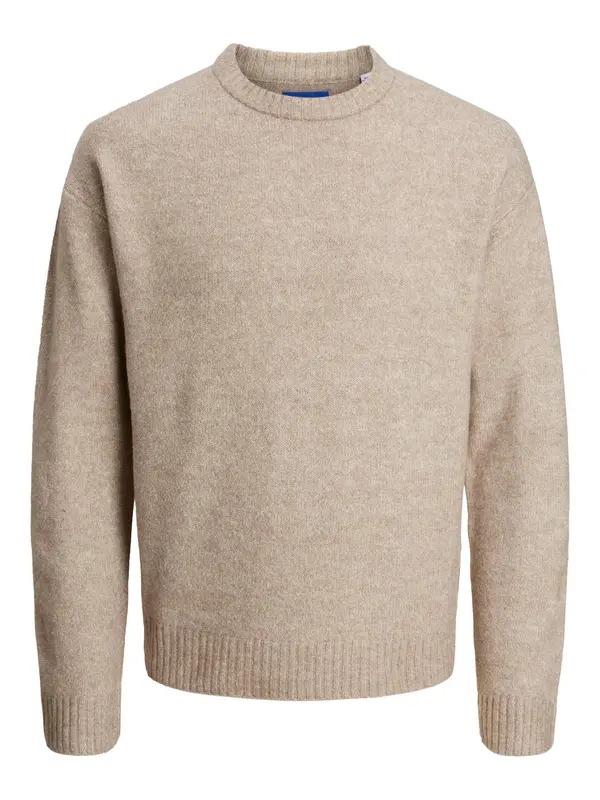 JACK & JONES JACK & JONES Pulover 'JOROLLIE'  bež melange