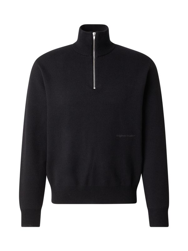 JACK & JONES JACK & JONES Pulover 'JORVESTERBRO'  crna