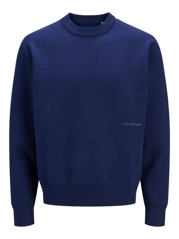 JACK & JONES JACK & JONES Pulover 'JORVESTERBRO'  tamno plava