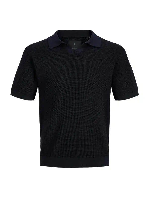 JACK & JONES JACK & JONES Pulover 'JPRBLAHudson'  morsko plava / crna