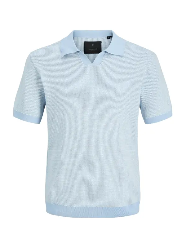 JACK & JONES JACK & JONES Pulover 'JPRBLAHudson'  svijetloplava / bijela