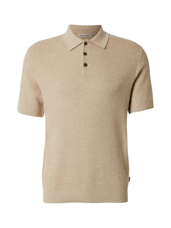 JACK & JONES JACK & JONES Pulover 'JWHCOOPER'  svijetlosmeđa