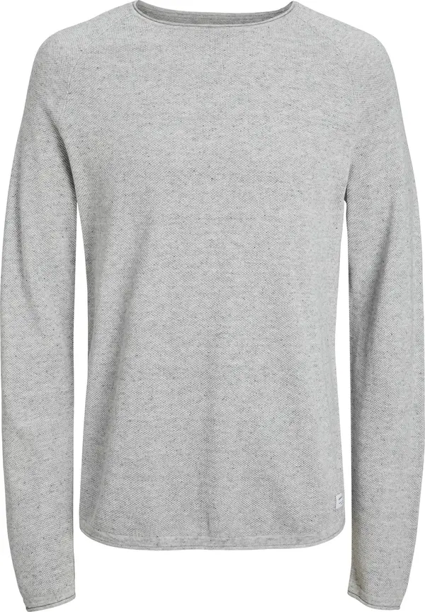 JACK & JONES JACK & JONES Pulover 'JWHHILL'  svijetlosiva