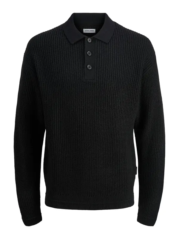 JACK & JONES JACK & JONES Pulover 'KAITO'  crna