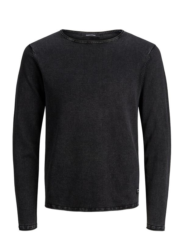JACK & JONES JACK & JONES Pulover 'Leo'  crna
