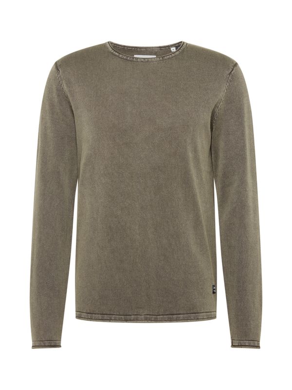 JACK & JONES JACK & JONES Pulover 'Leo'  maslinasta