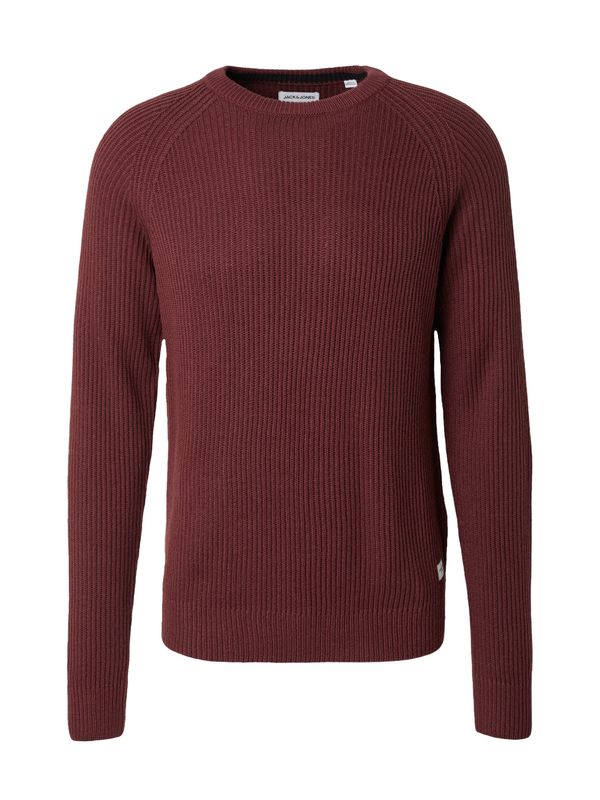 JACK & JONES JACK & JONES Pulover 'PANNEL'  boja vina