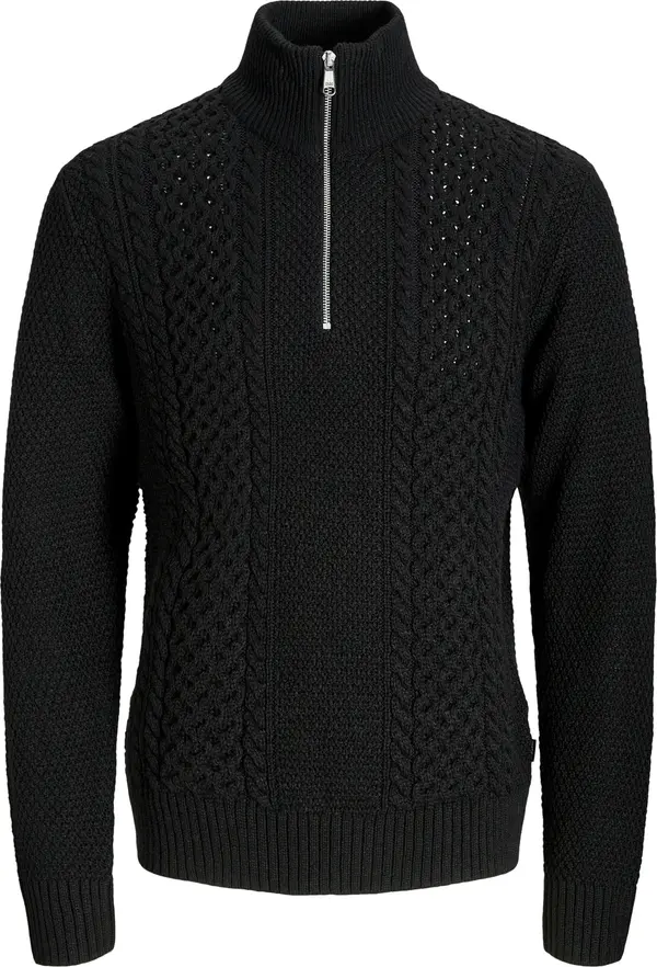 JACK & JONES JACK & JONES Pulover 'Paul'  crna