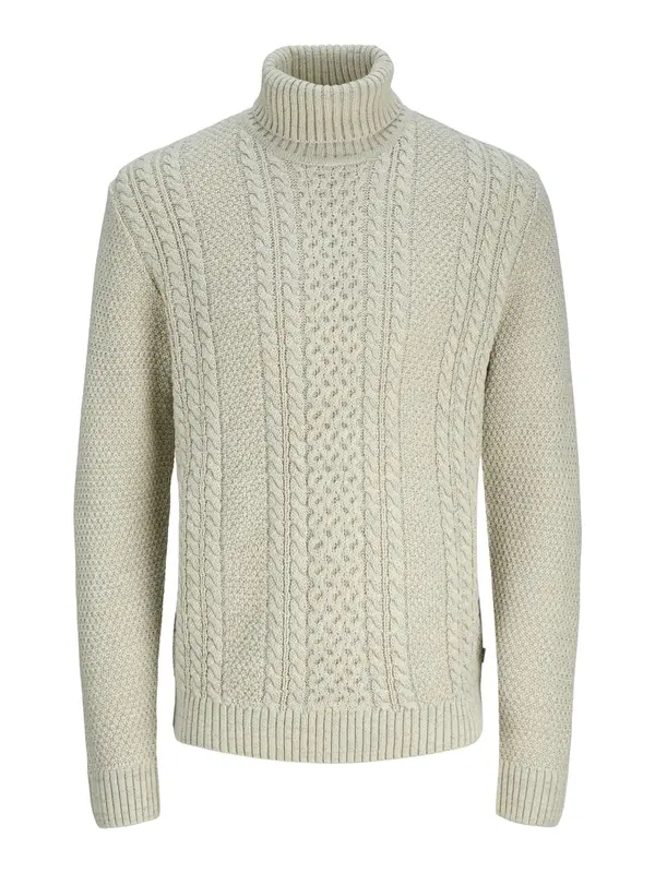 JACK & JONES JACK & JONES Pulover 'PAUL'  vuneno bijela
