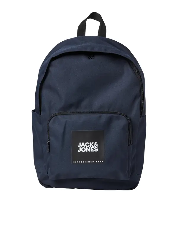 JACK & JONES JACK & JONES Ruksak 'Back to School'  tamno plava / crna / bijela