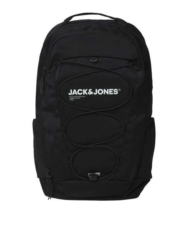JACK & JONES JACK & JONES Ruksak 'JACZITRUS'  crna / bijela