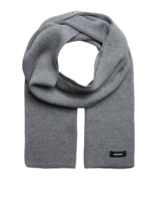 JACK & JONES JACK & JONES Šal 'DNA'  tamo siva / crna / bijela