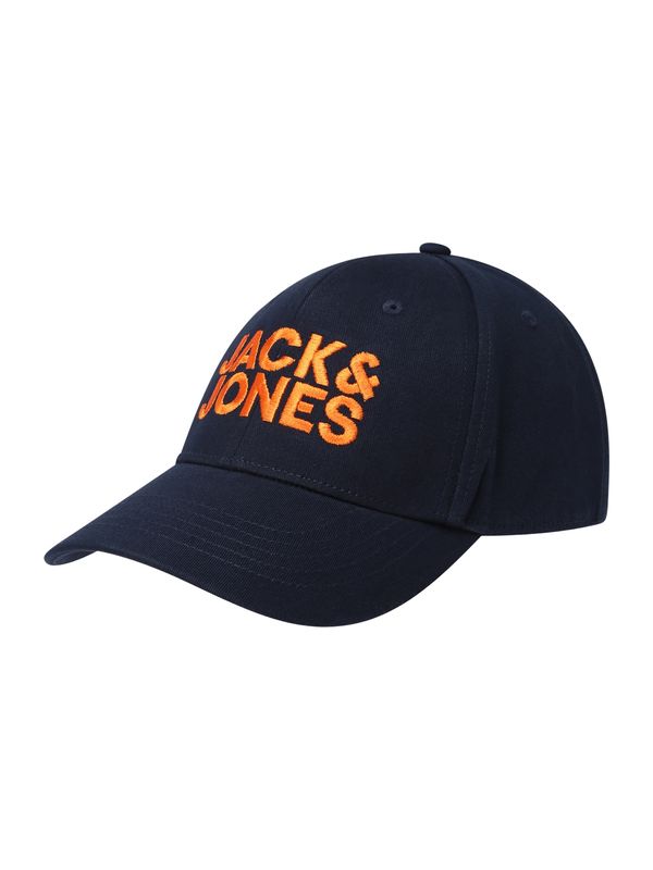 JACK & JONES JACK & JONES Šilterica 'GALL'  morsko plava / narančasta
