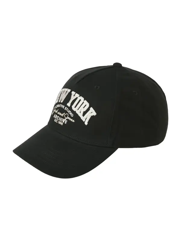 JACK & JONES JACK & JONES Šilterica 'JACBASE BRANDON'  crna / bijela / prljavo bijela