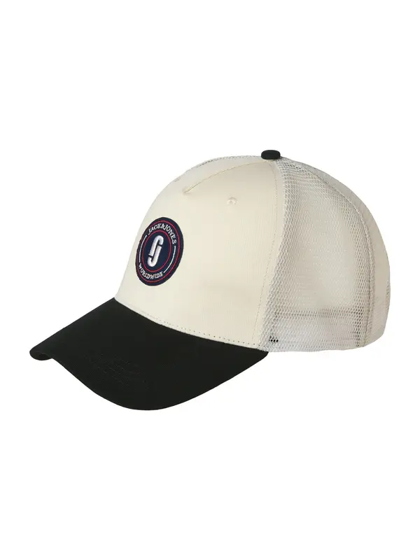 JACK & JONES JACK & JONES Šilterica 'JACDEFT'  crna / bijela
