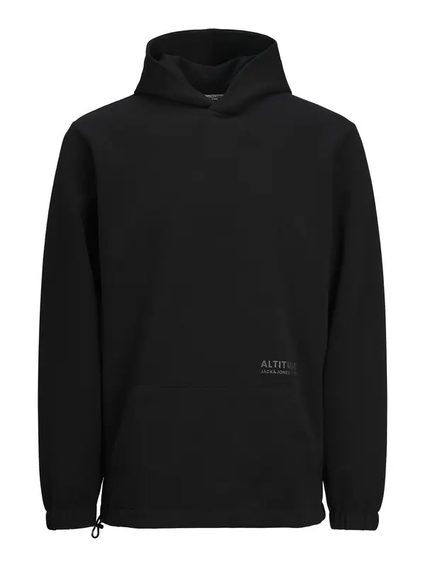 JACK & JONES JACK & JONES Sweater majica 'Altitude'  siva / crna