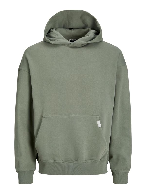 JACK & JONES JACK & JONES Sweater majica 'Collective'  tamno zelena