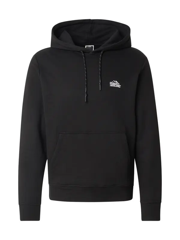 JACK & JONES JACK & JONES Sweater majica 'JCOFLARE'  crna / bijela