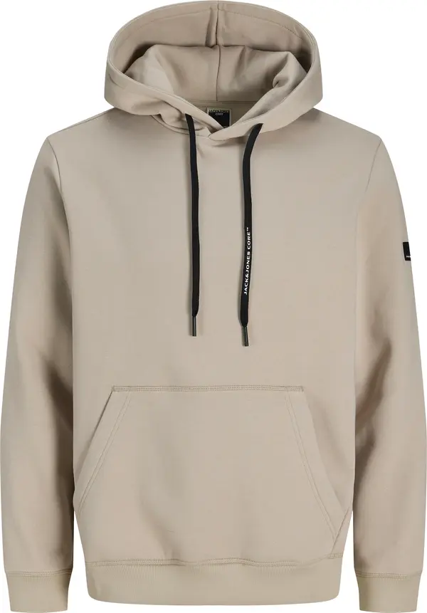 JACK & JONES JACK & JONES Sweater majica 'JCOFUSION'  bež