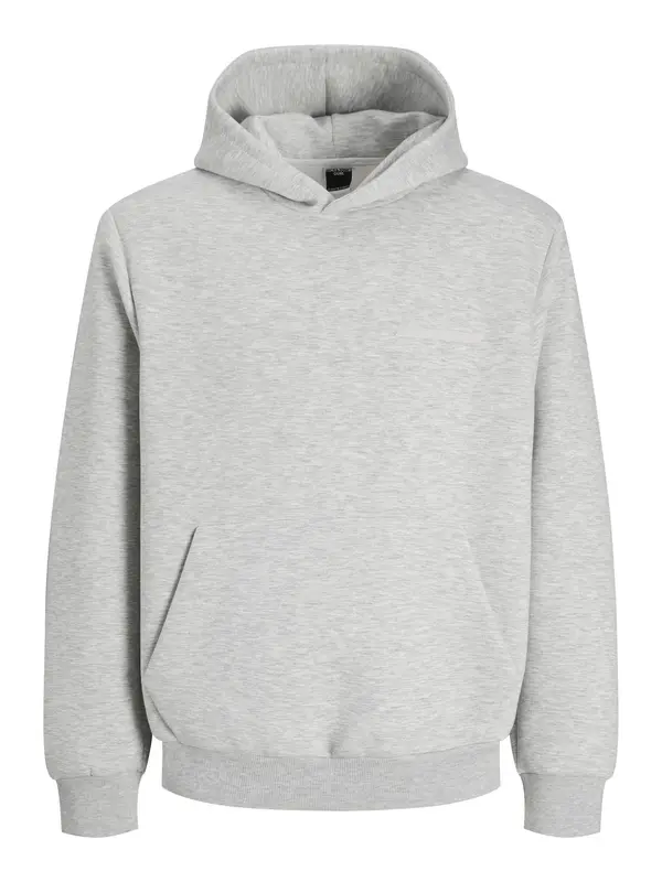 JACK & JONES JACK & JONES Sweater majica 'JCOFusion'  siva melange