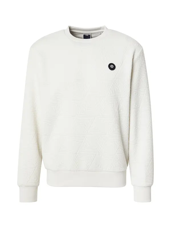 JACK & JONES JACK & JONES Sweater majica 'JCOGEO'  sivkasto bež