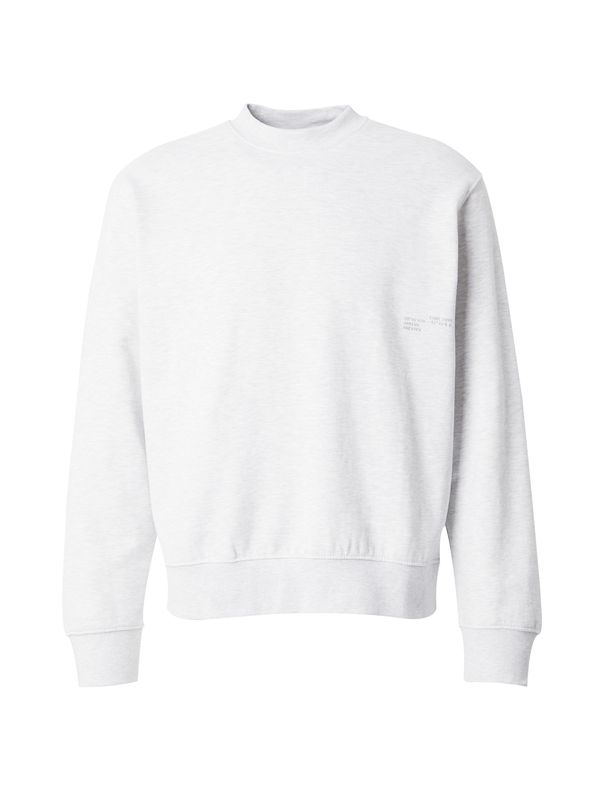 JACK & JONES JACK & JONES Sweater majica 'JCOIDUN'  bijela melange