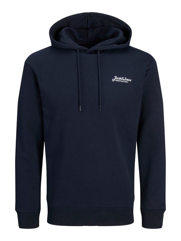 JACK & JONES JACK & JONES Sweater majica 'JJBEAU'  morsko plava / bijela