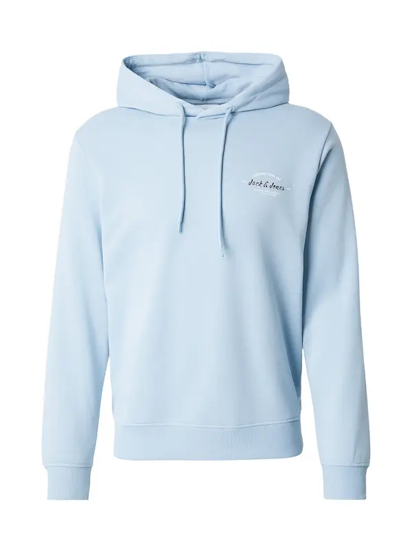 JACK & JONES JACK & JONES Sweater majica 'JJBRANDON'  svijetloplava / crna / bijela