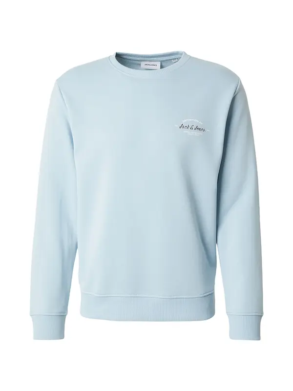 JACK & JONES JACK & JONES Sweater majica 'JJBrandon'  svijetloplava / crna