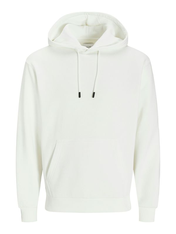 JACK & JONES JACK & JONES Sweater majica 'JJEBRADLEY'  bijela