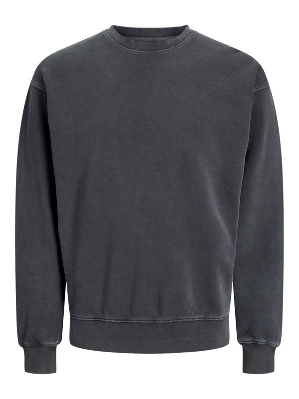 JACK & JONES JACK & JONES Sweater majica 'JJECHARGE'  antracit siva
