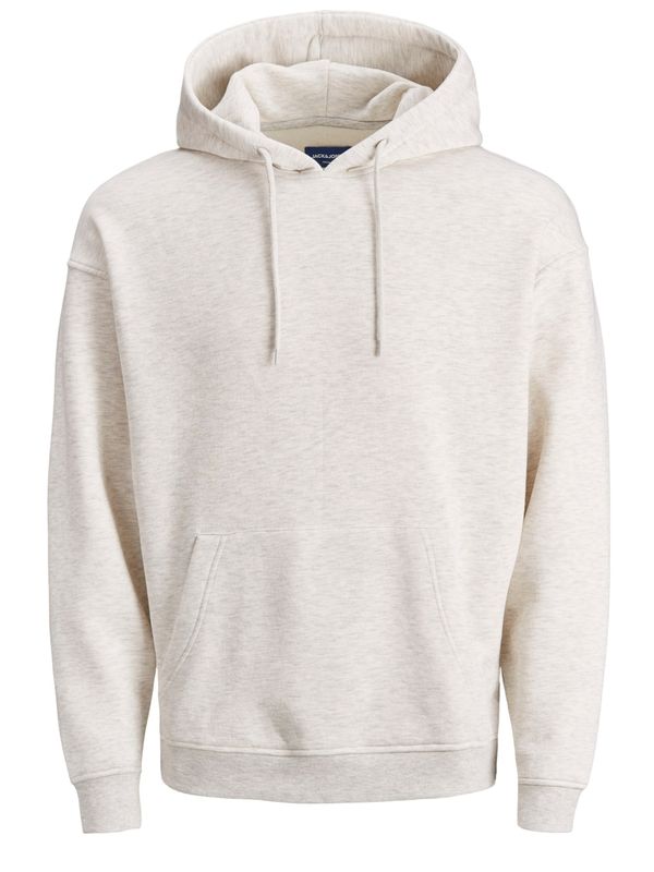 JACK & JONES JACK & JONES Sweater majica 'JJECHARGE'  bijela