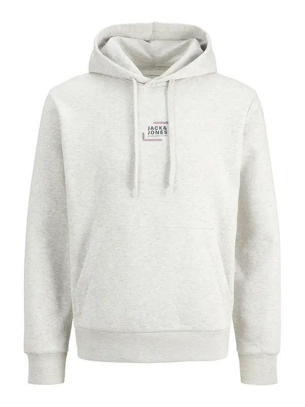 JACK & JONES JACK & JONES Sweater majica 'JJECORP'  plava / tamno plava / crvena / bijela melange