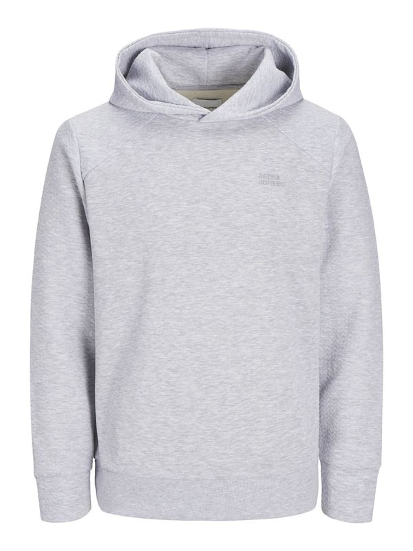 JACK & JONES JACK & JONES Sweater majica 'JJESTAPLE'  siva melange