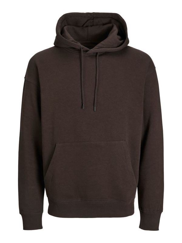 JACK & JONES JACK & JONES Sweater majica 'JJEStar'  tamno smeđa