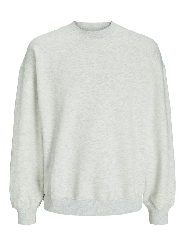 JACK & JONES JACK & JONES Sweater majica 'JJEUrban Edge'  bijela melange