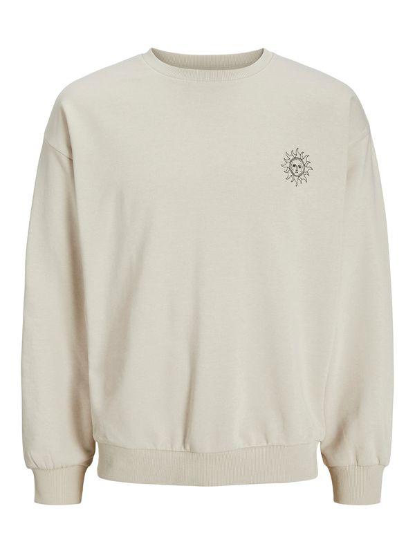 JACK & JONES JACK & JONES Sweater majica 'JJJACKIE MYSTIC'  bež / crna