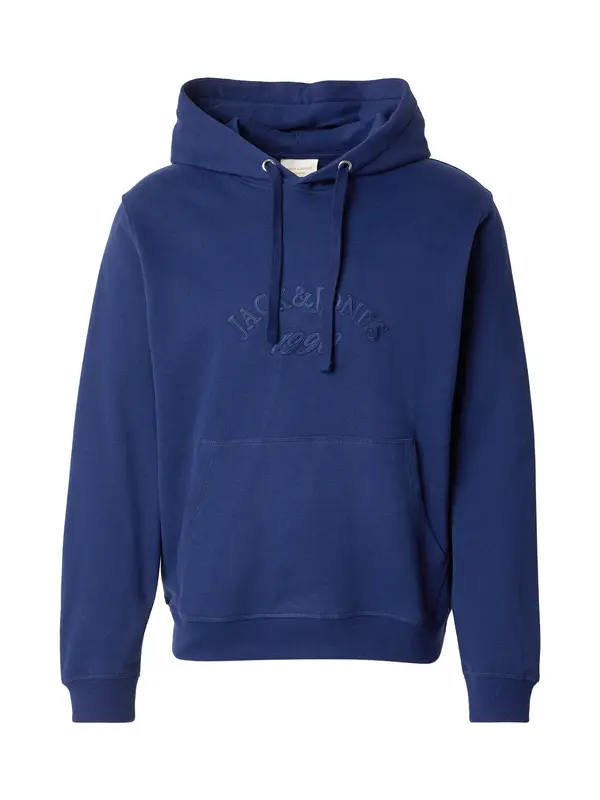 JACK & JONES JACK & JONES Sweater majica 'JORBLEECKER'  tamno plava