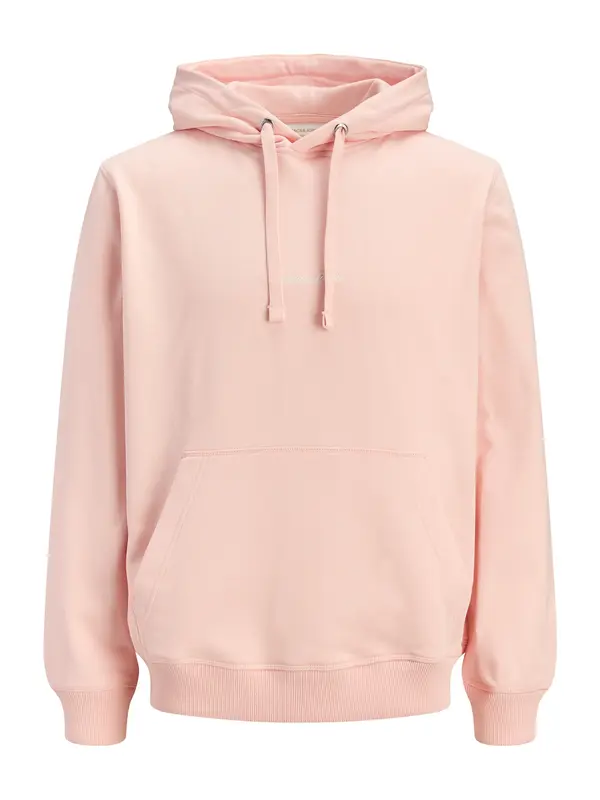 JACK & JONES JACK & JONES Sweater majica 'JORNorrebro'  breskva / bijela