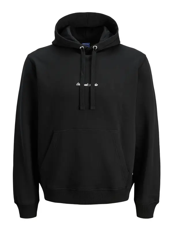 JACK & JONES JACK & JONES Sweater majica 'JORNorrebro'  crna / bijela