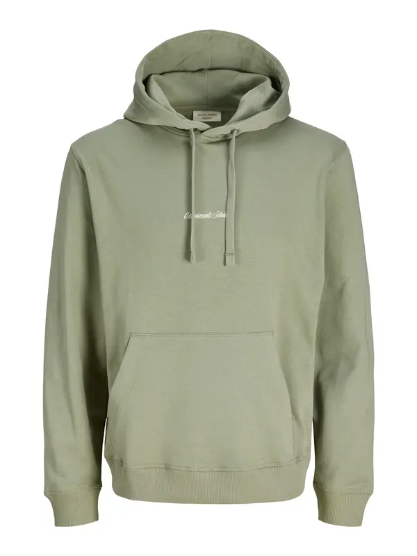 JACK & JONES JACK & JONES Sweater majica 'JORNorrebro'  pastelno zelena / bijela