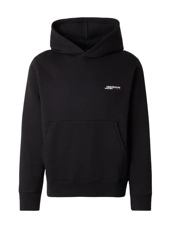 JACK & JONES JACK & JONES Sweater majica 'JWHISLINGTON'  crvena / crna / bijela