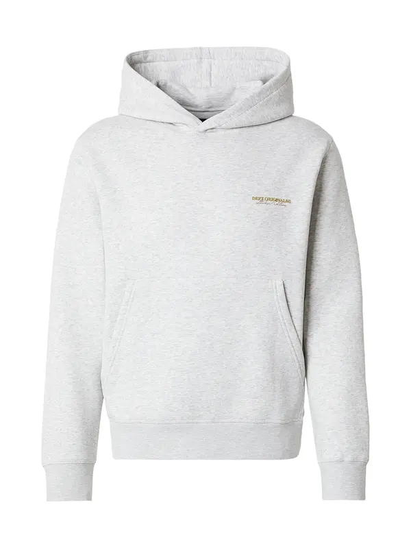 JACK & JONES JACK & JONES Sweater majica 'JWHISLINGTON'  smeđa / maslinasta / bijela melange