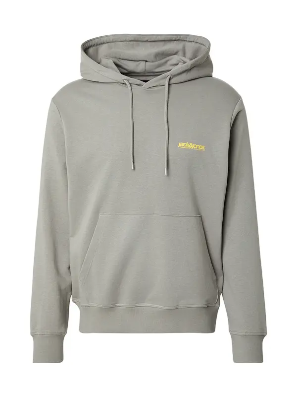 JACK & JONES JACK & JONES Sweater majica 'JWHUnion'  žuta / siva