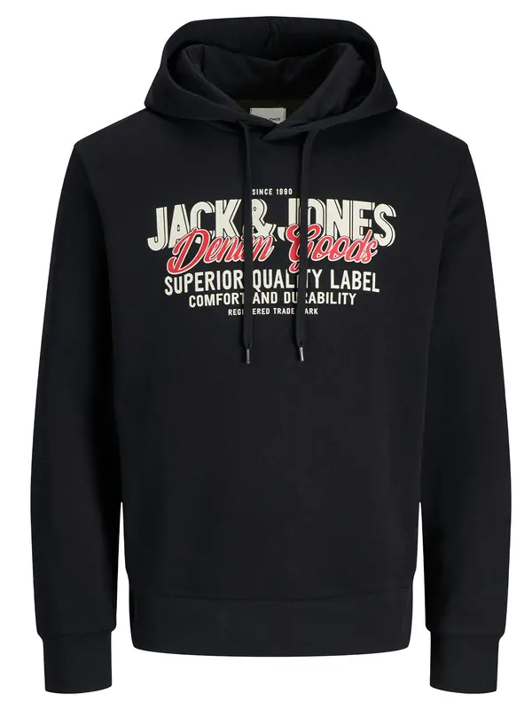 JACK & JONES JACK & JONES Sweater majica 'Logo'  miks boja / crna