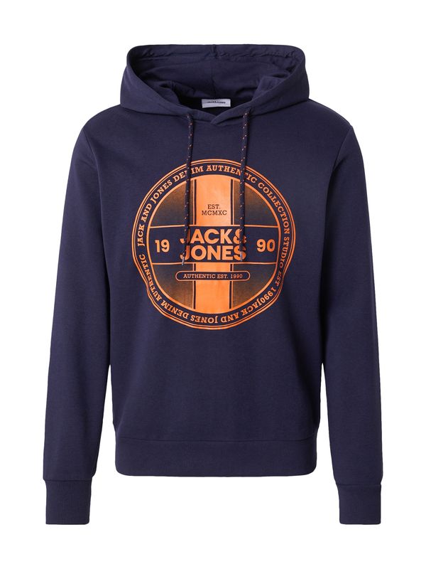 JACK & JONES JACK & JONES Sweater majica 'RIO'  mornarsko plava