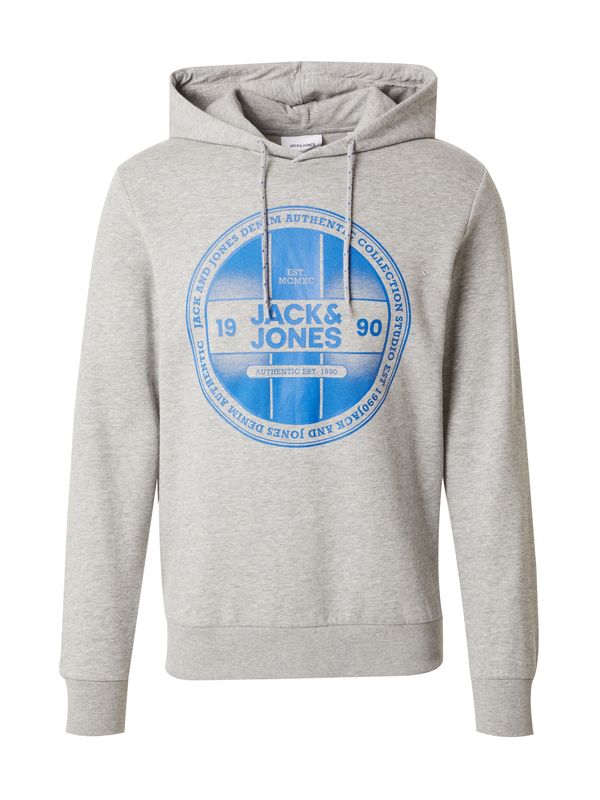 JACK & JONES JACK & JONES Sweater majica 'RIO'  plava / svijetlosiva