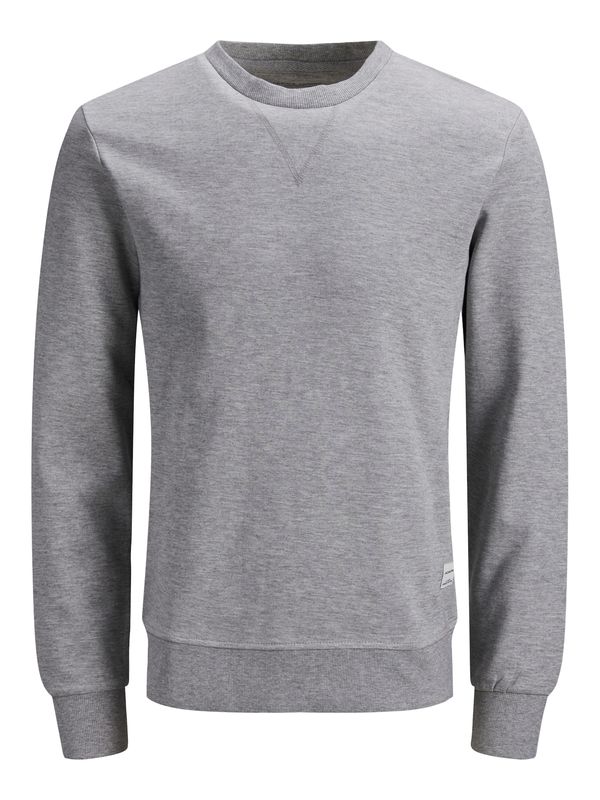 JACK & JONES JACK & JONES Sweater majica  siva melange